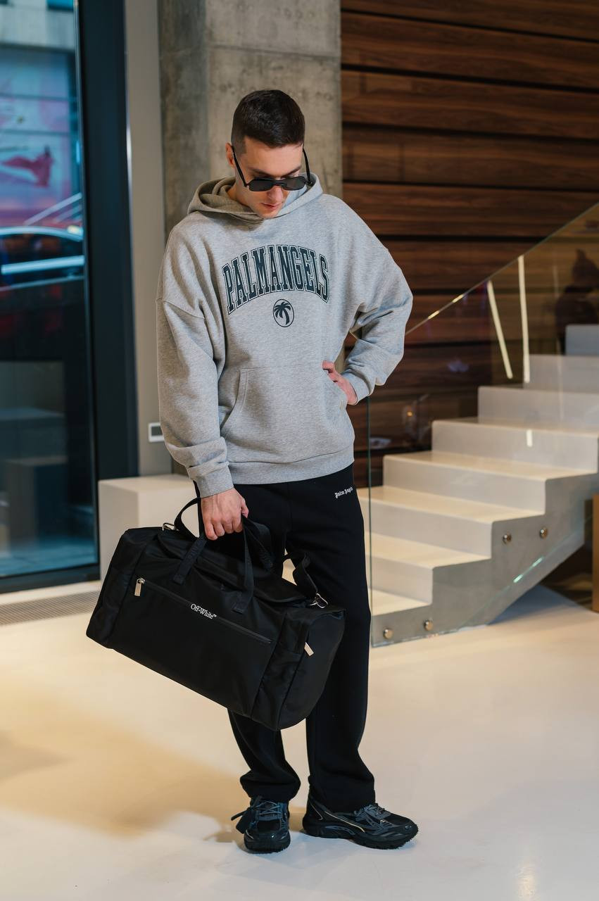 

Black sweatpants with logo Palm Angels