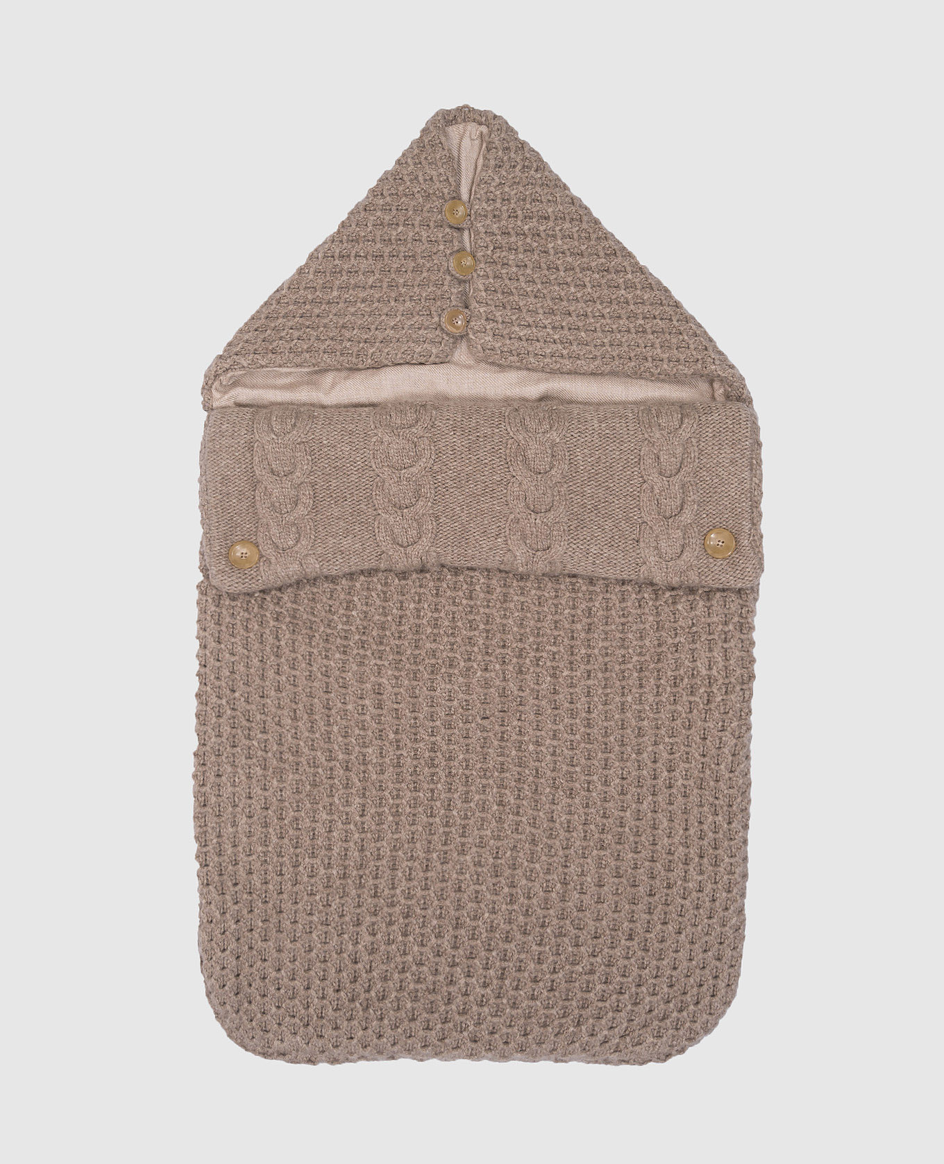 

Children's brown cashmere envelope Agnona