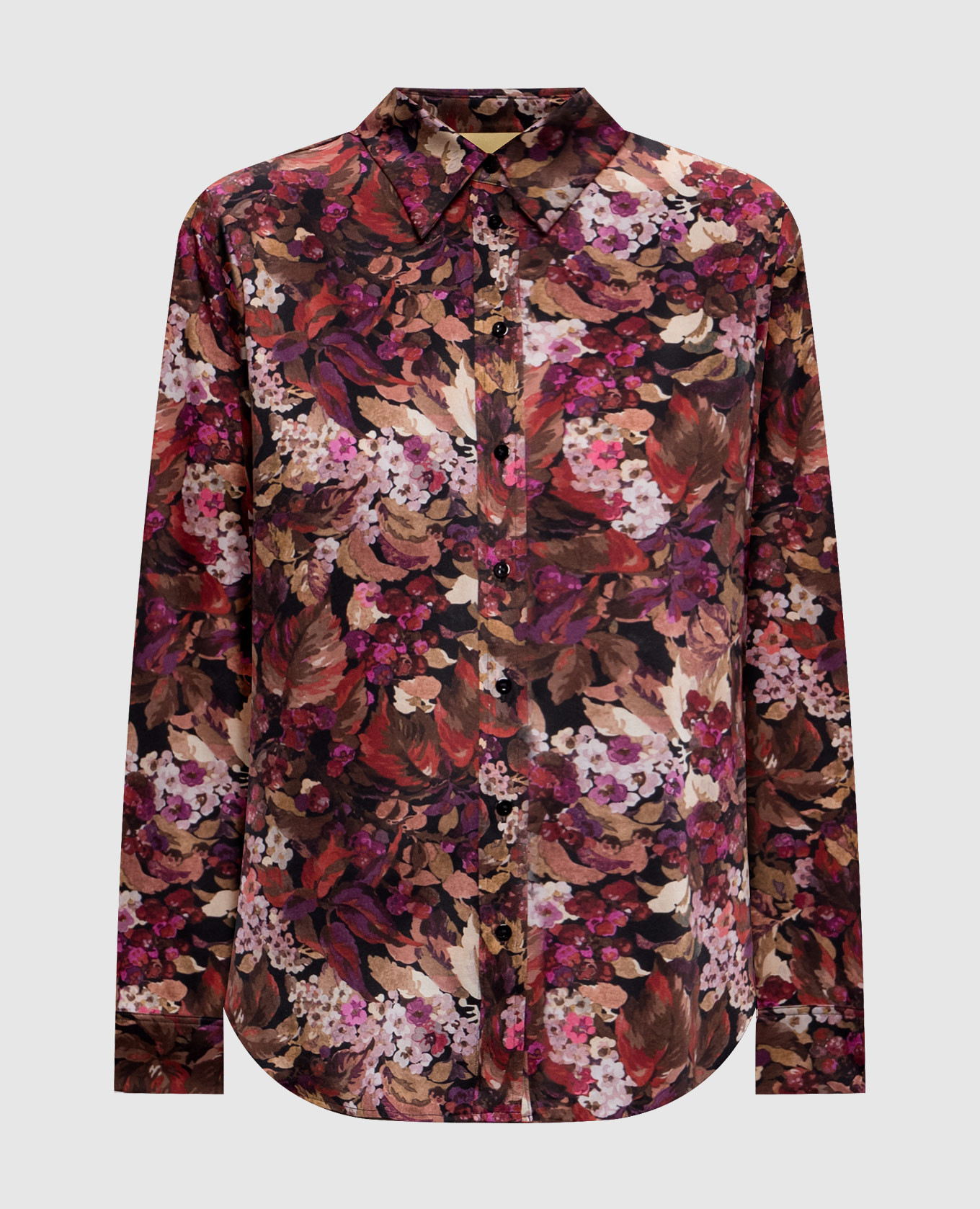 

Cora floral silk blouse Momoni, White