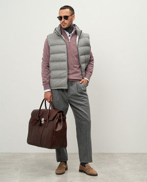 Brunello Cucinelli White shirt with a figured bottom MR6201718