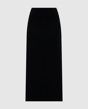 Khaite Lilth black maxi skirt 41514201