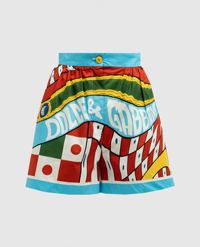 Dolce&Gabbana Carretto print shorts FTAL1TFI5GU