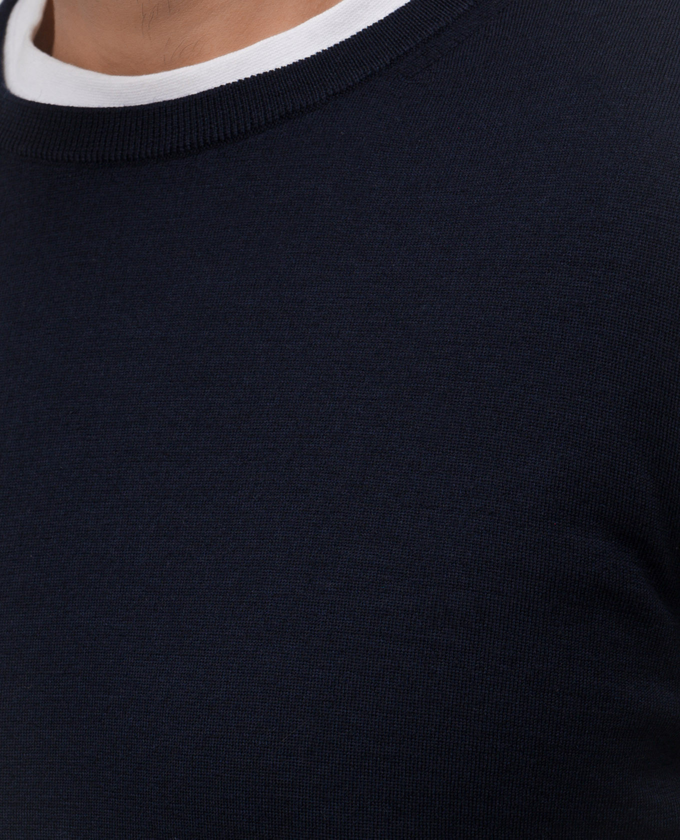 

Blue wool jumper ISAIA