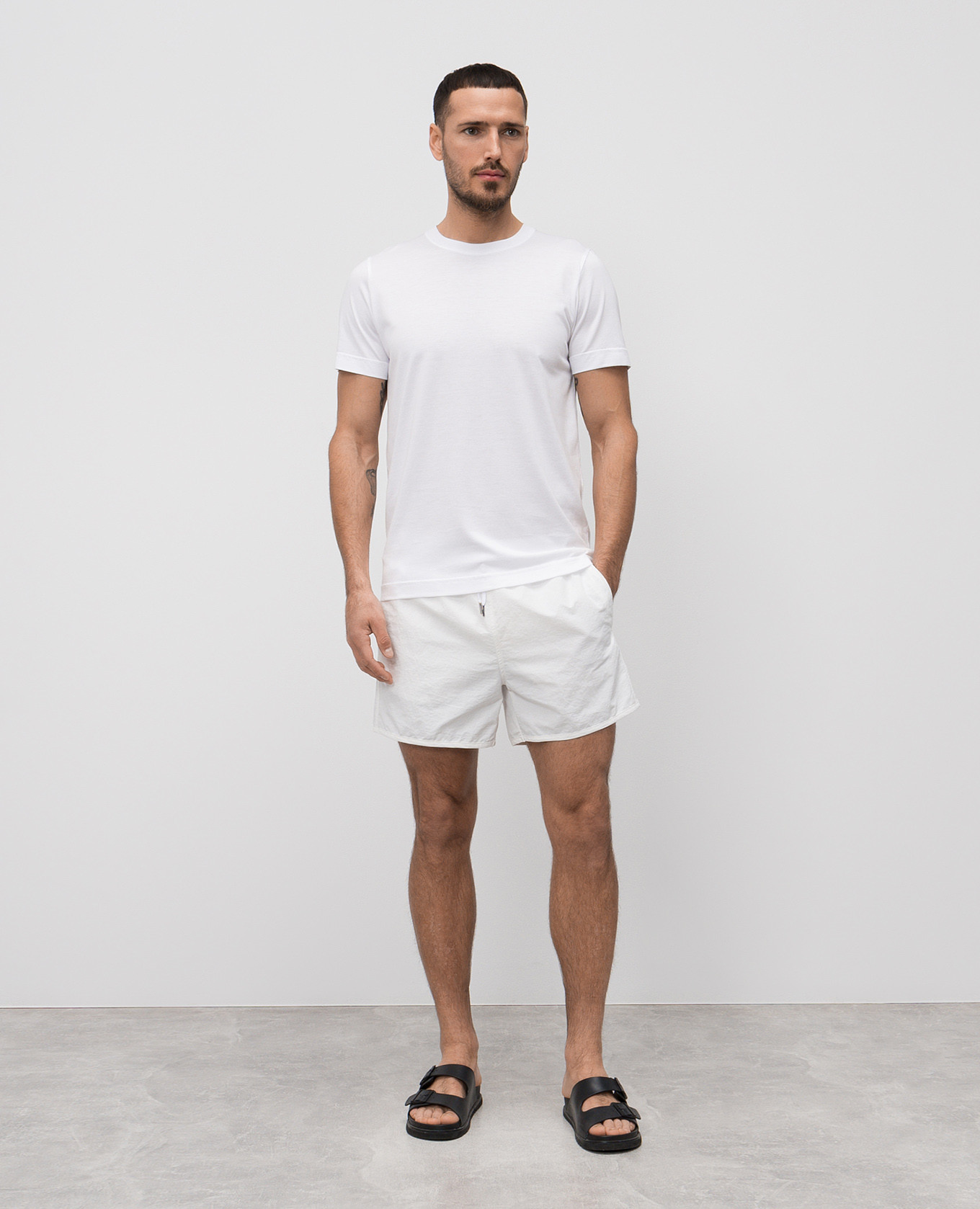 

White swim shorts CDLP