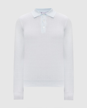 Brunello Cucinelli Blue polo M29800135