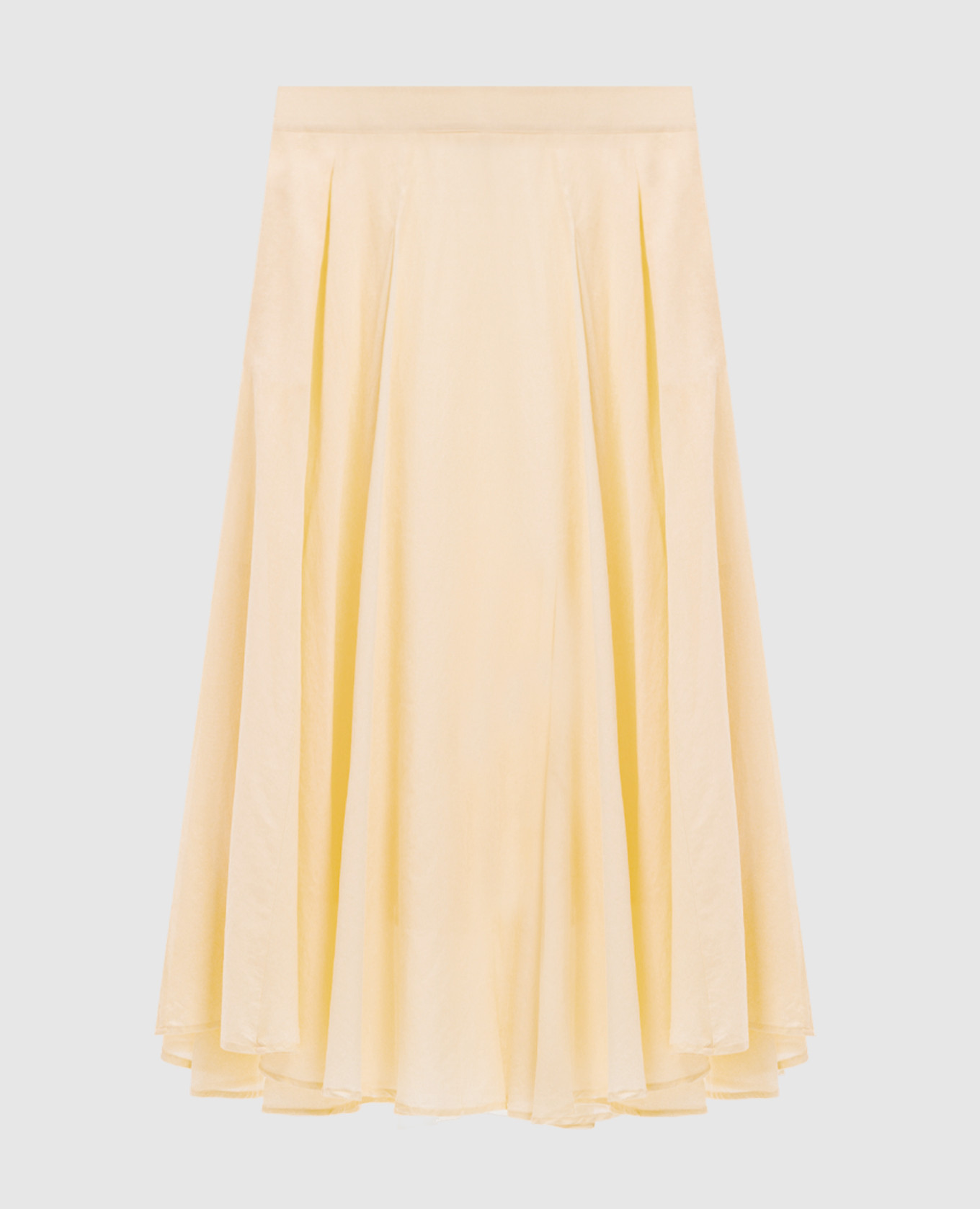 

Yellow midi skirt Peserico