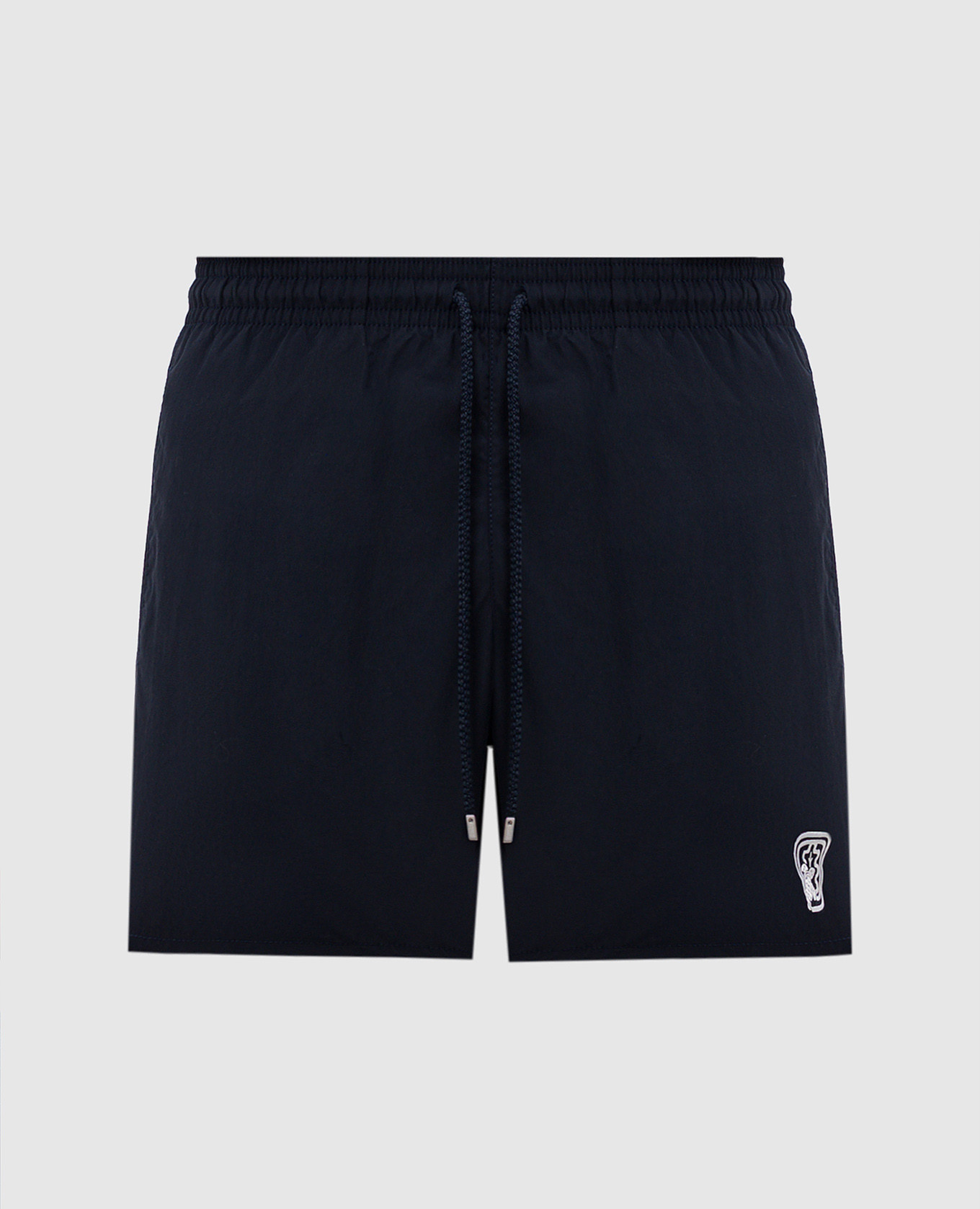 

Blue swim shorts with logo emblem embroidery Vilebrequin