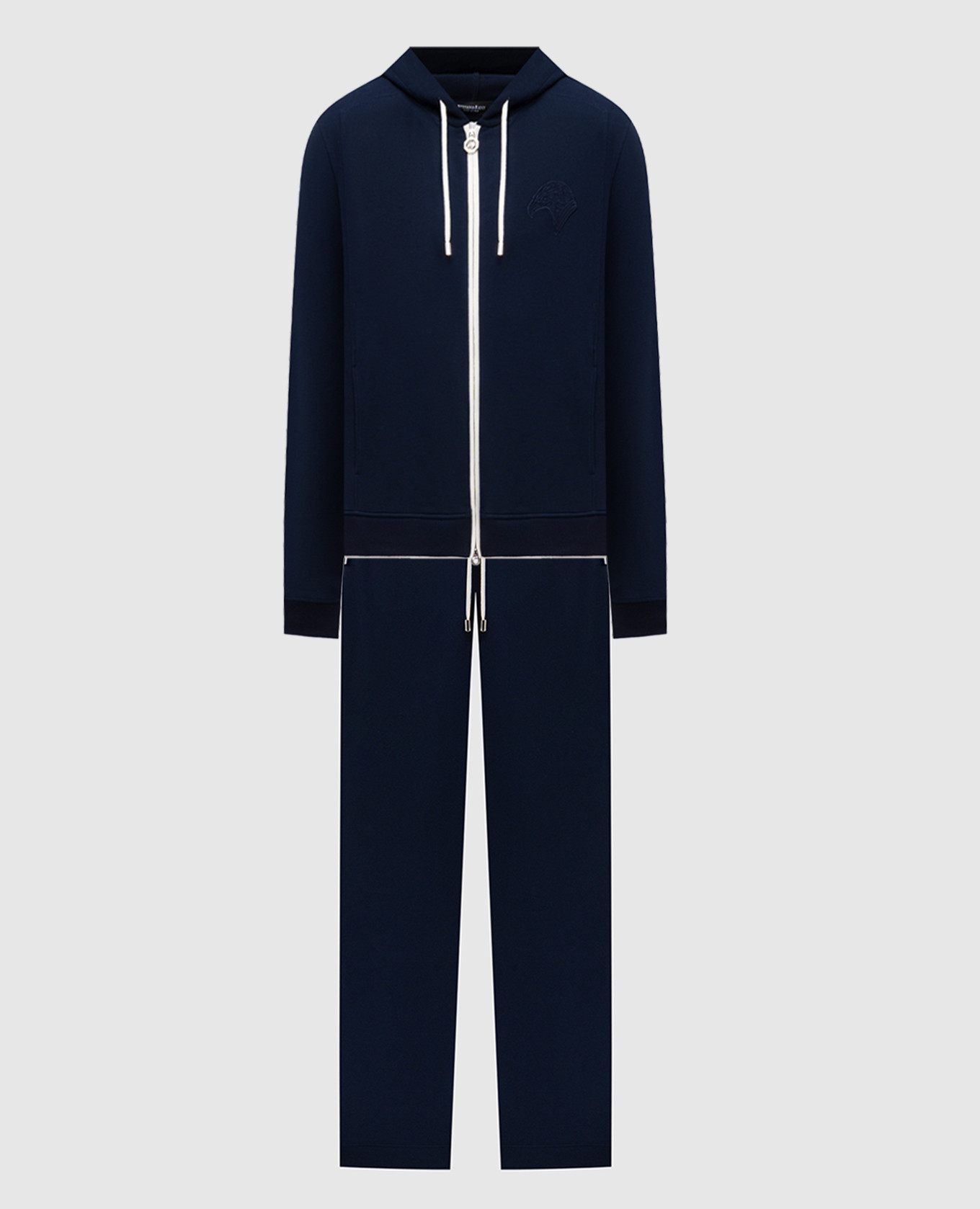 

Blue tracksuit with emblem Stefano Ricci