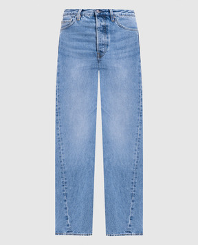 Toteme Blue jeans with a worn effect 231240741