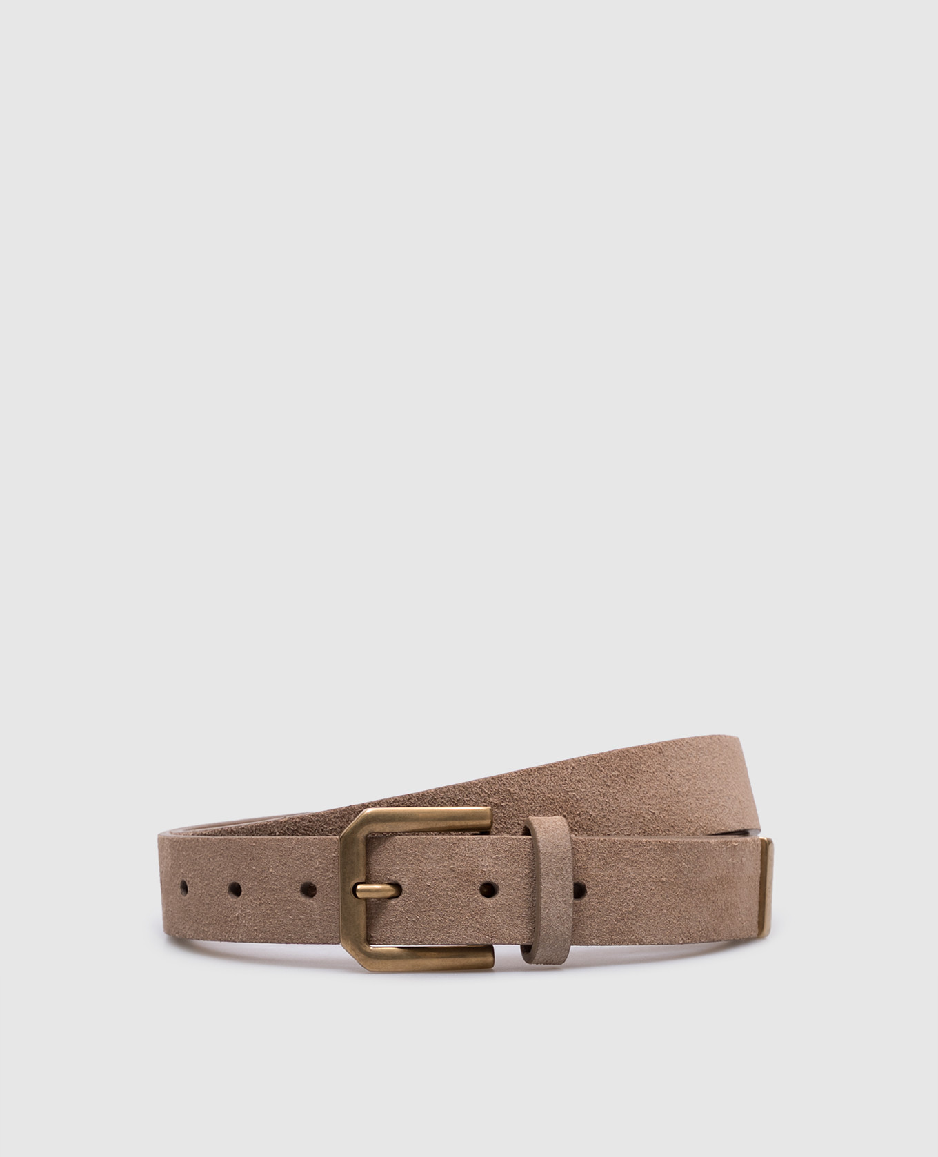 

Beige suede belt Brunello Cucinelli