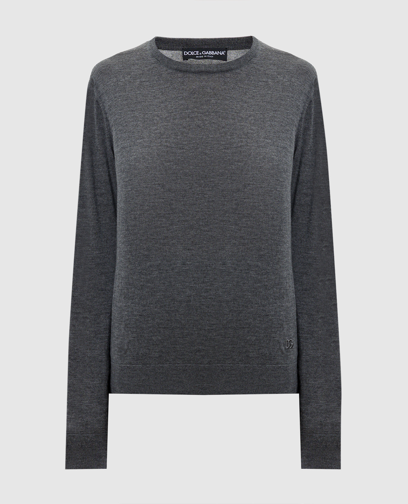 Gray cashmere sweater Dolce&Gabbana