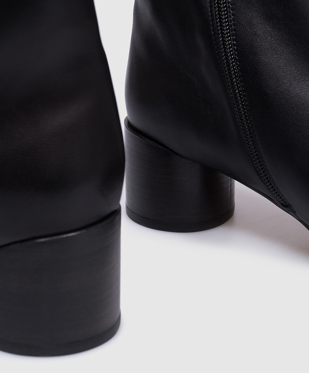 Maison Margiela MM6 - Black leather ankle boots