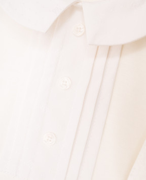 Dolce&Gabbana Children's white jumpsuit with logo L11O90G7N3H