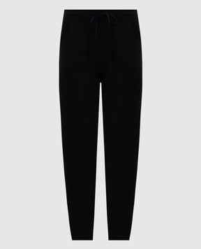 Cashmere&Whiskey Black cashmere sweatpants MU864F1307341PF