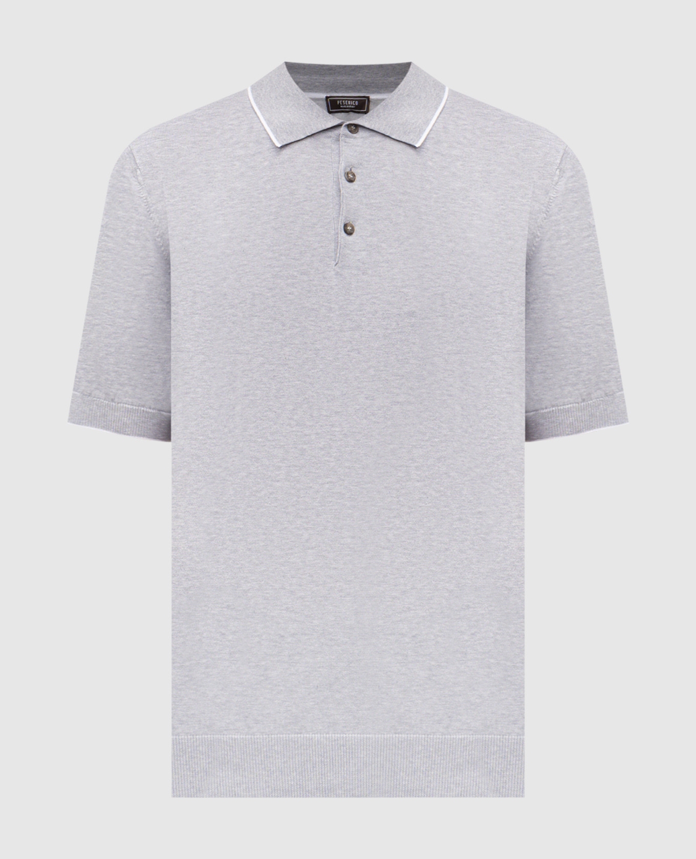 

Gray polo Peserico, Grey