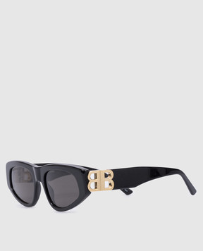 Balenciaga Dynasty D-Frame Black Sunglasses 621642T0001