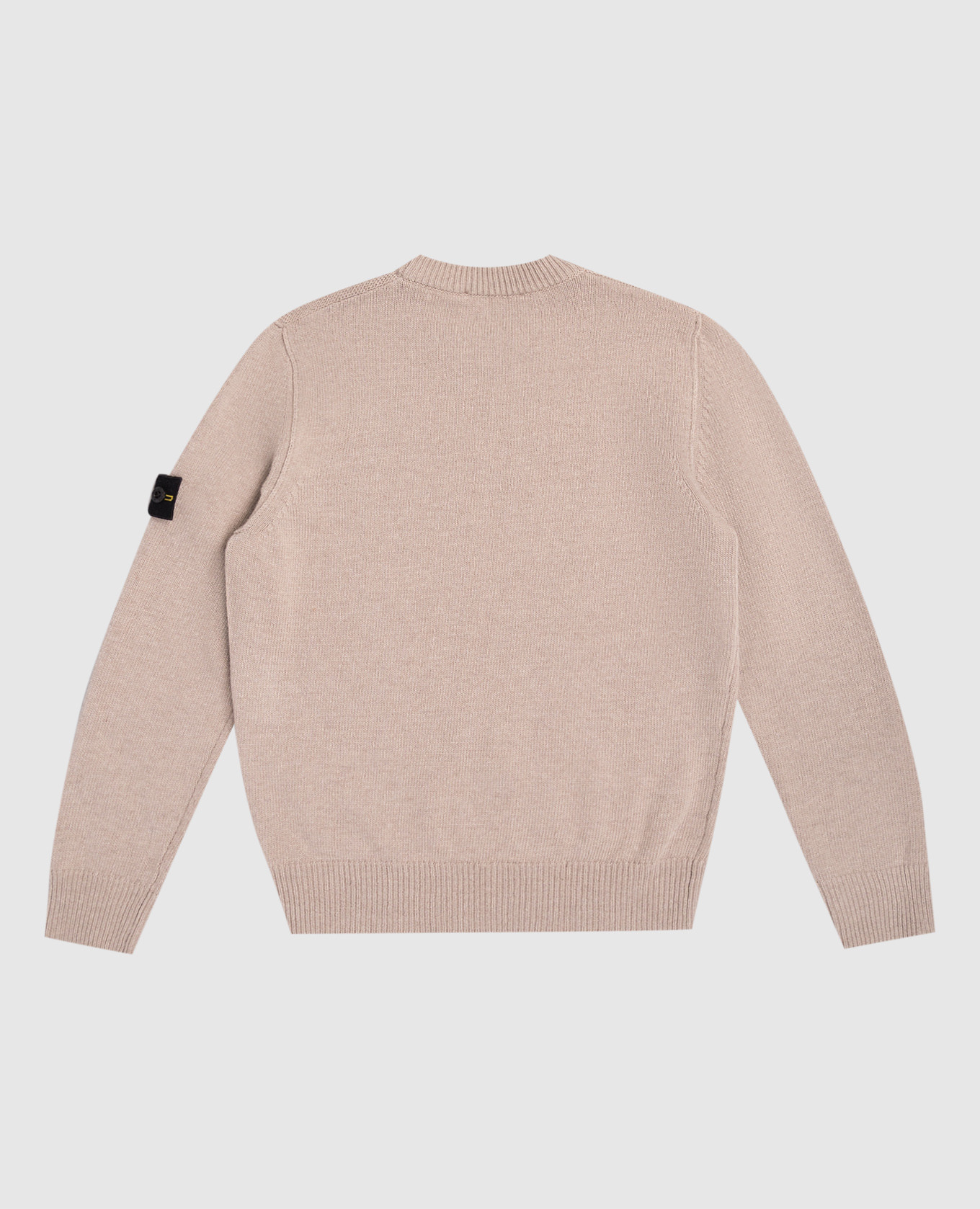 

Children's beige sweater with wool and cashmere Stone Island