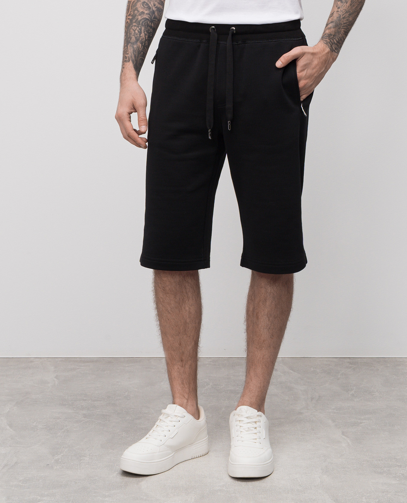 Black shorts with logo Dolce&Gabbana 3