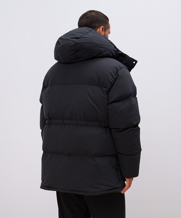 Axel Arigato - Black down jacket with logo print A0528001 - shop