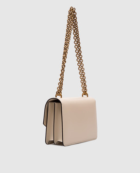 Valentino Beige leather messenger bag VAIN 6W0B0R16GCB