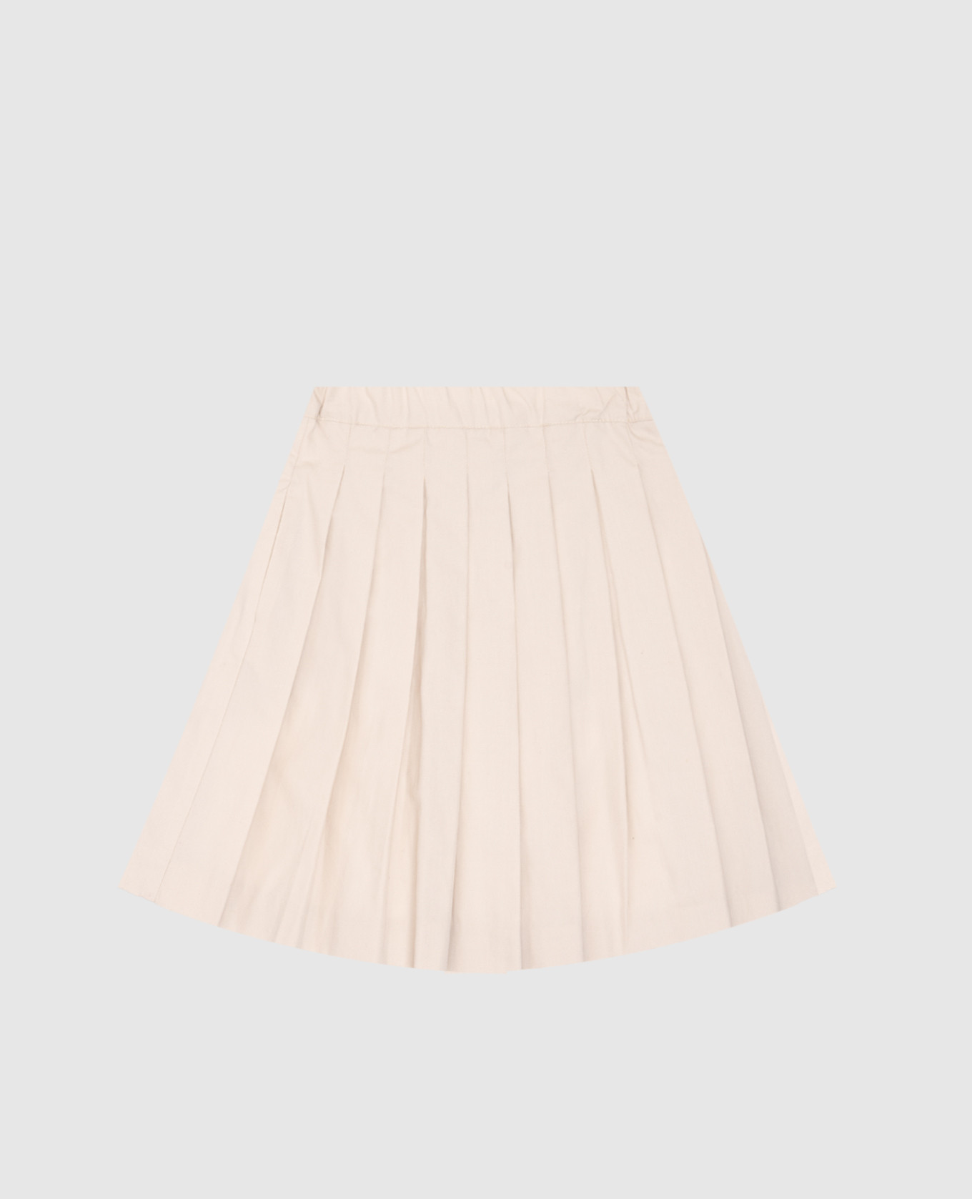 

Children's beige pleated skirt CAF