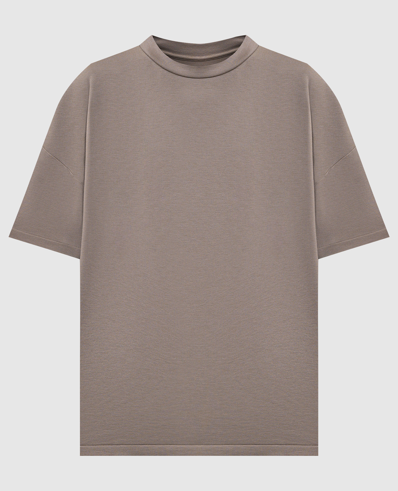 

Beige T-shirt with logo patch Fear of God