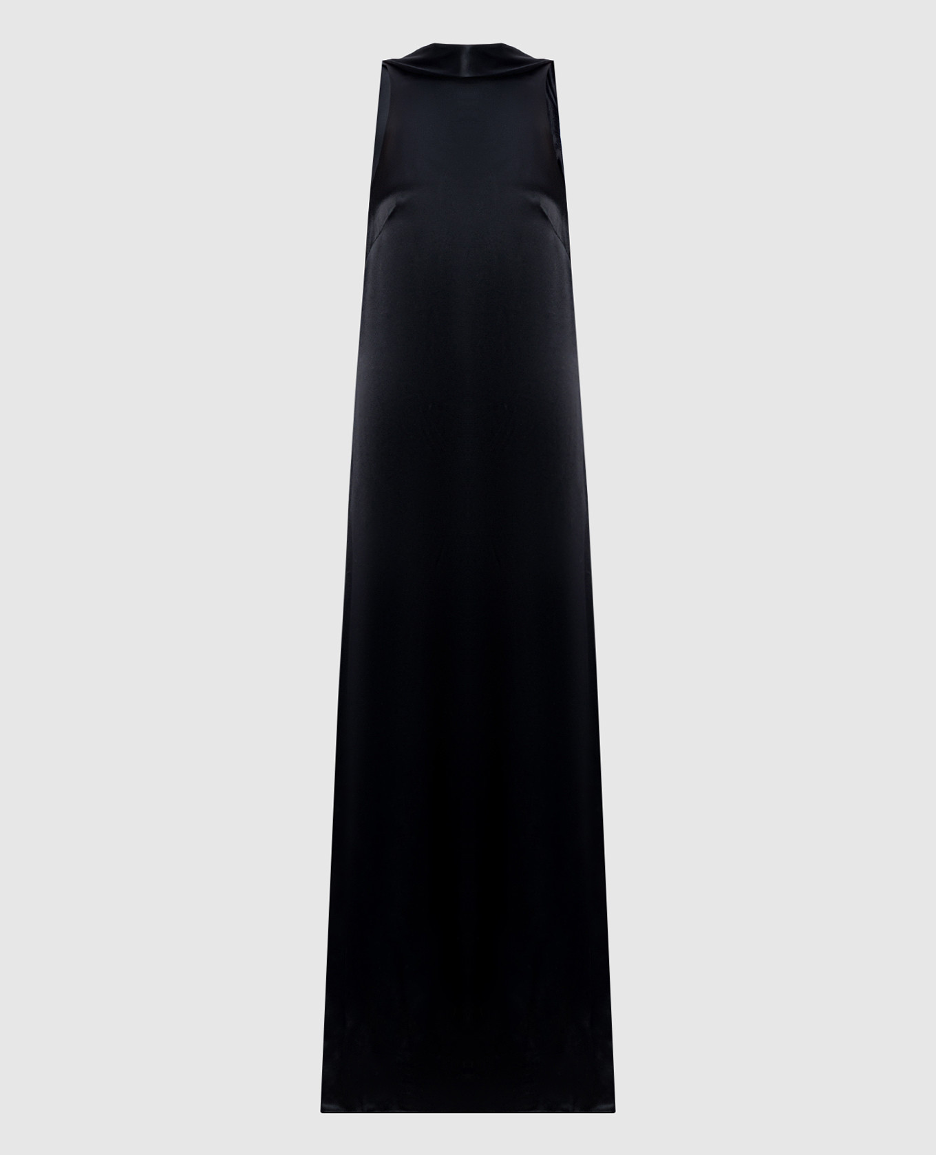 

Black maxi dress with monil chain Peserico