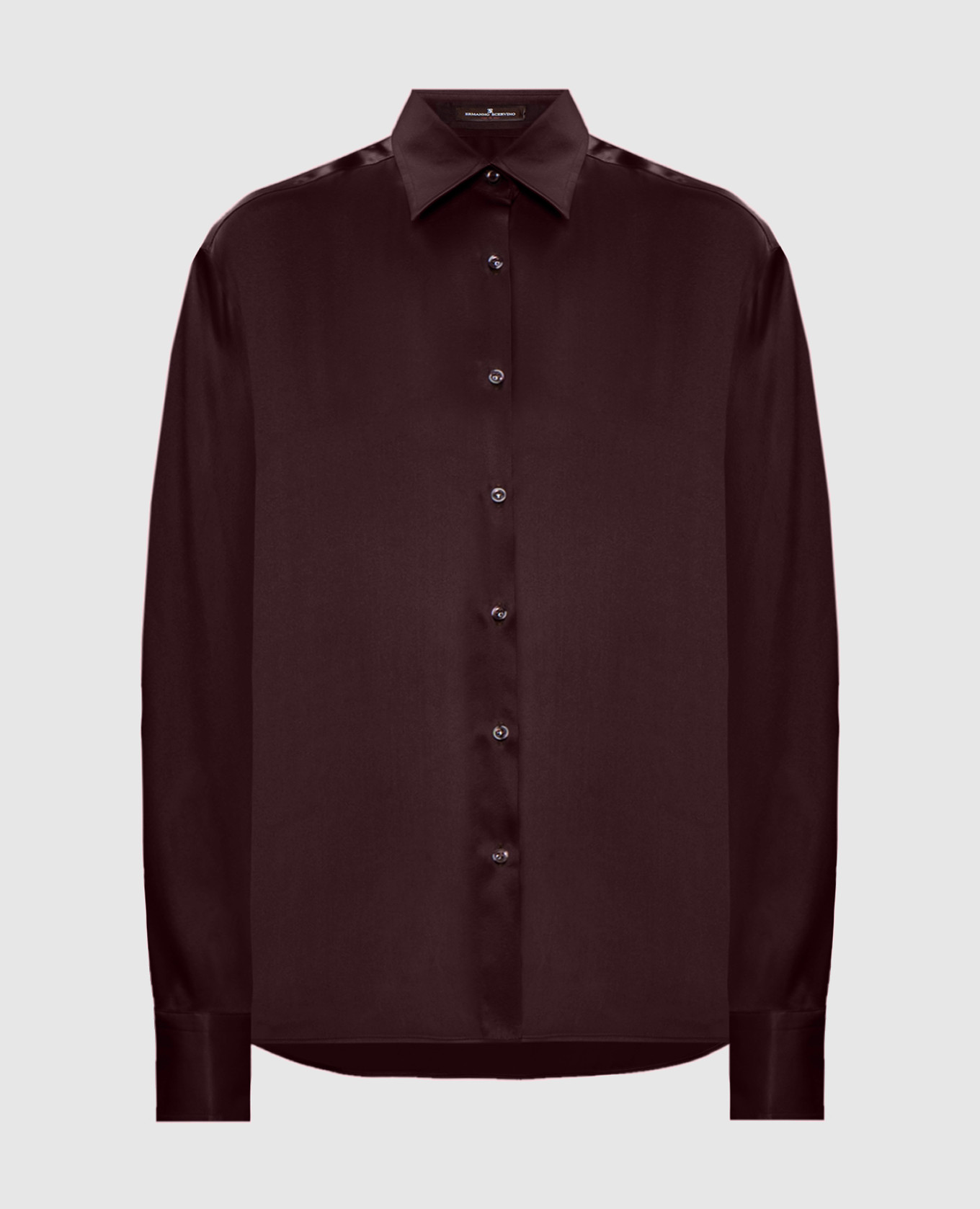 

Brown silk blouse Ermanno Scervino