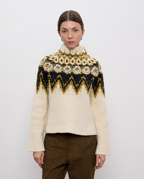 PROENZA SCHOULER Lizzy white sweater with wool WL2547633KW185