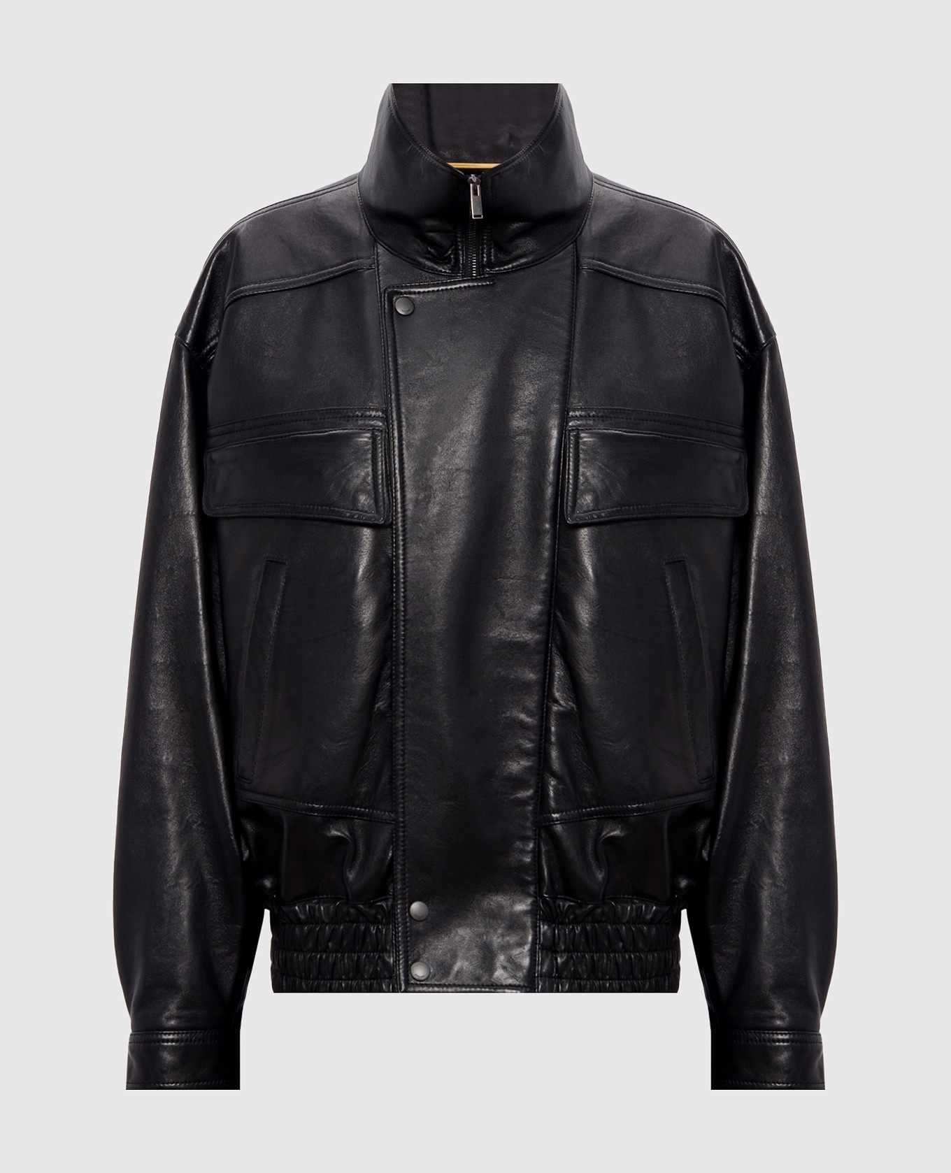 

Black leather jacket Saint Laurent