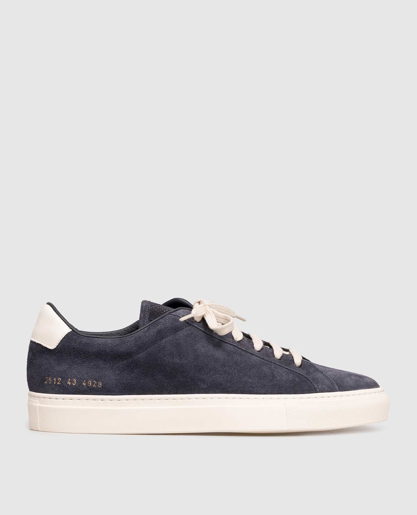 Blue suede sneakers Retro Vintage Common Project
