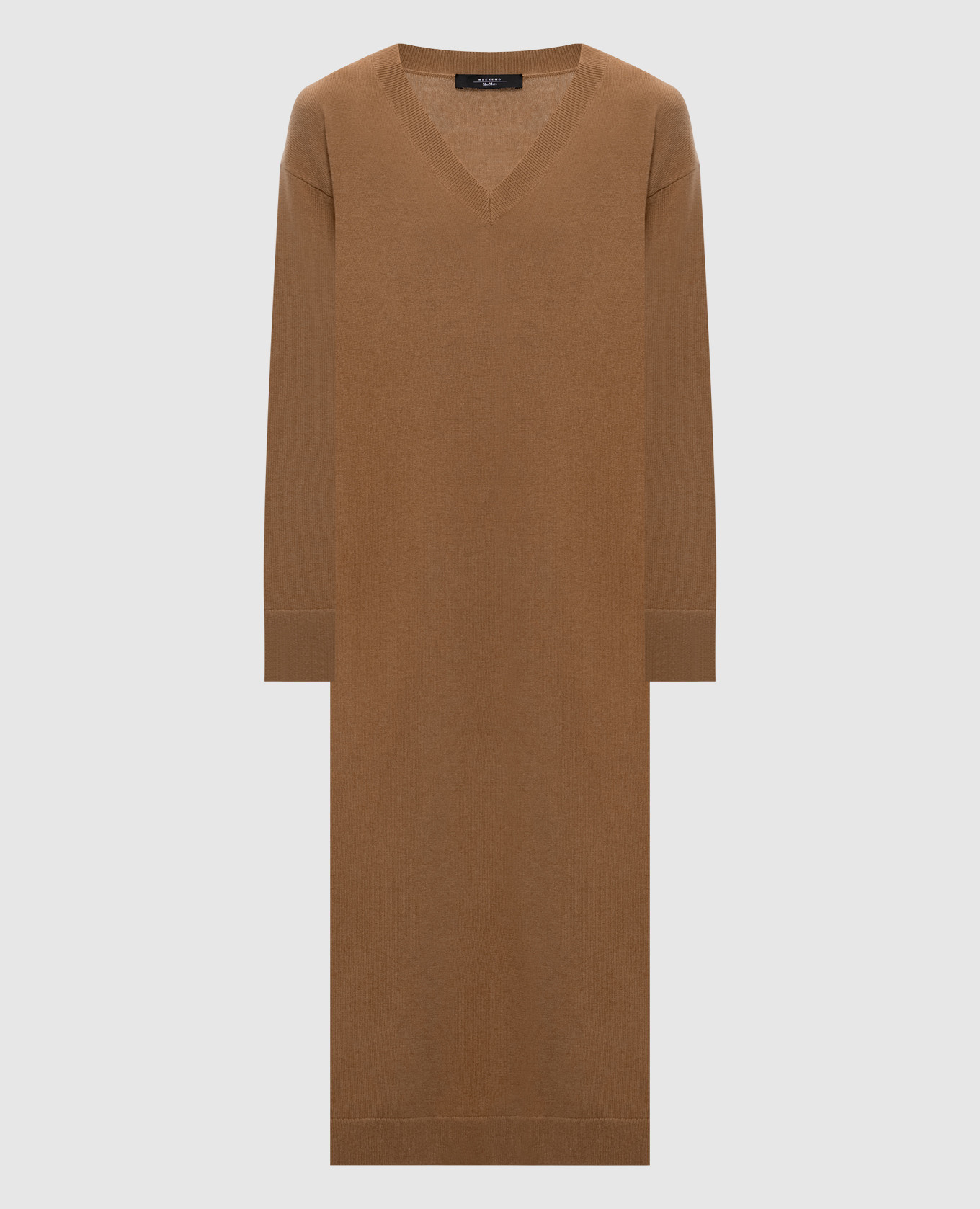 Brown ZENITH dress in wool and cashmere Max Mara Weekend