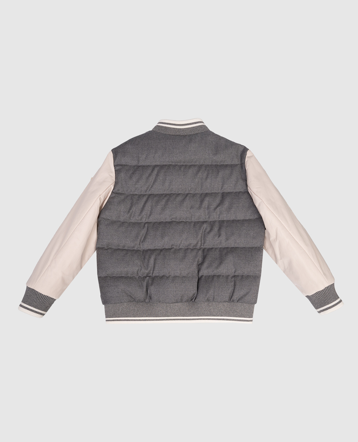 

Children's gray Alvaro wool down bomber jacket Moncler ENFANT, Grey