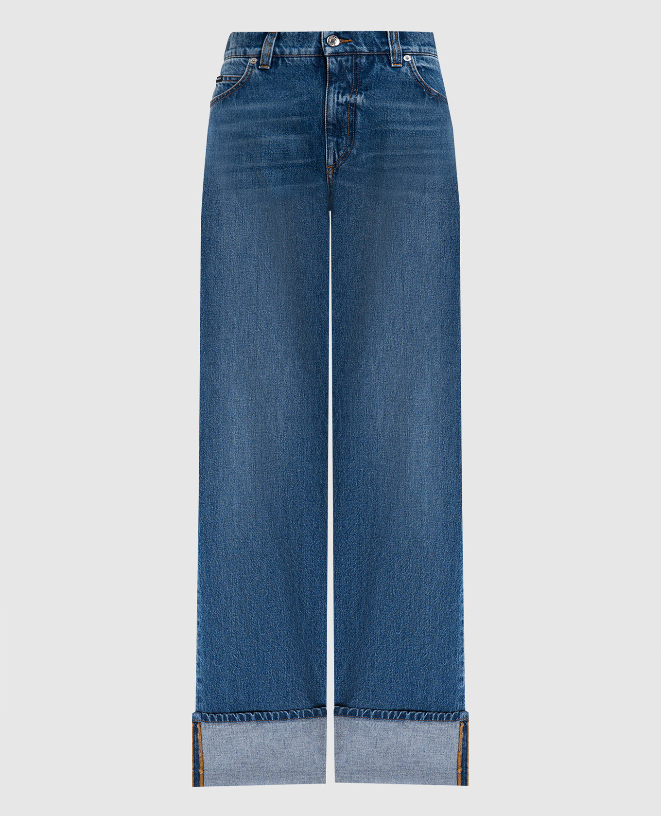 

Blue jeans with cuffs Dolce&Gabbana