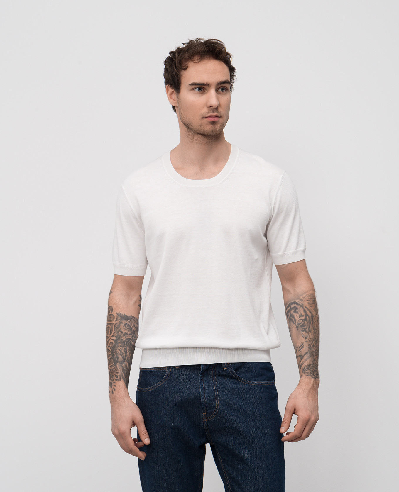 White T-shirt Tom Ford 3