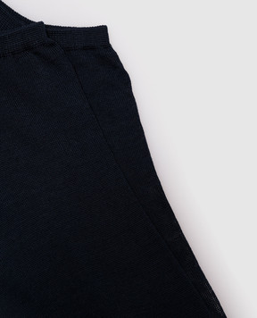 RiminiVeste Blue Chiffon mini socks CHIFFONMINI