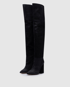 Paris Texas ANJA black suede boots PX1394XV003