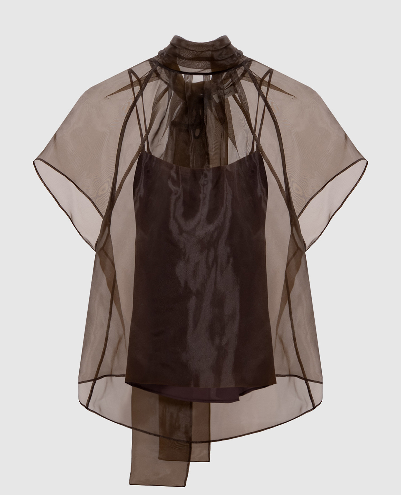 

Brown Feyre blouse Simkhai