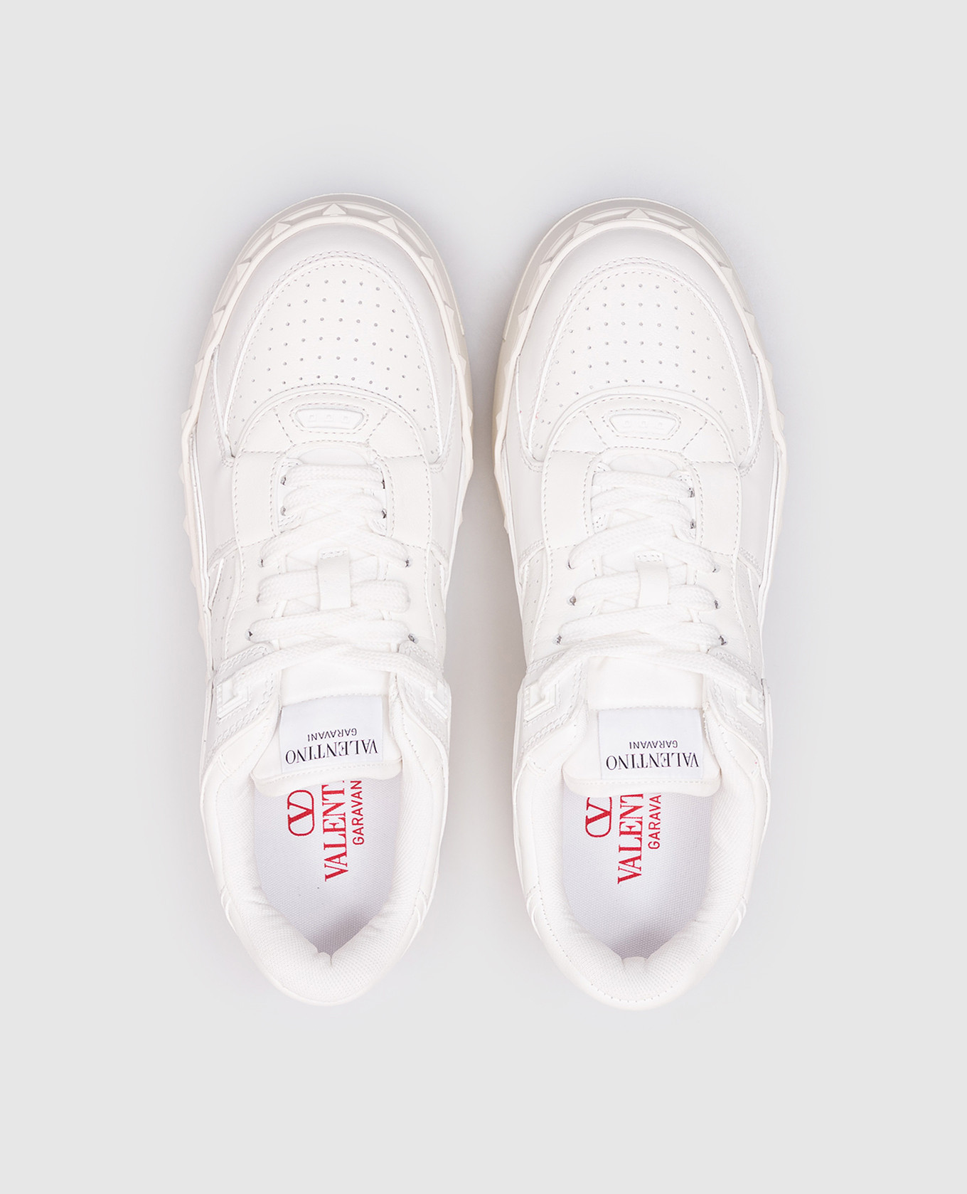 

FREEDOTS XL white leather sneakers Valentino