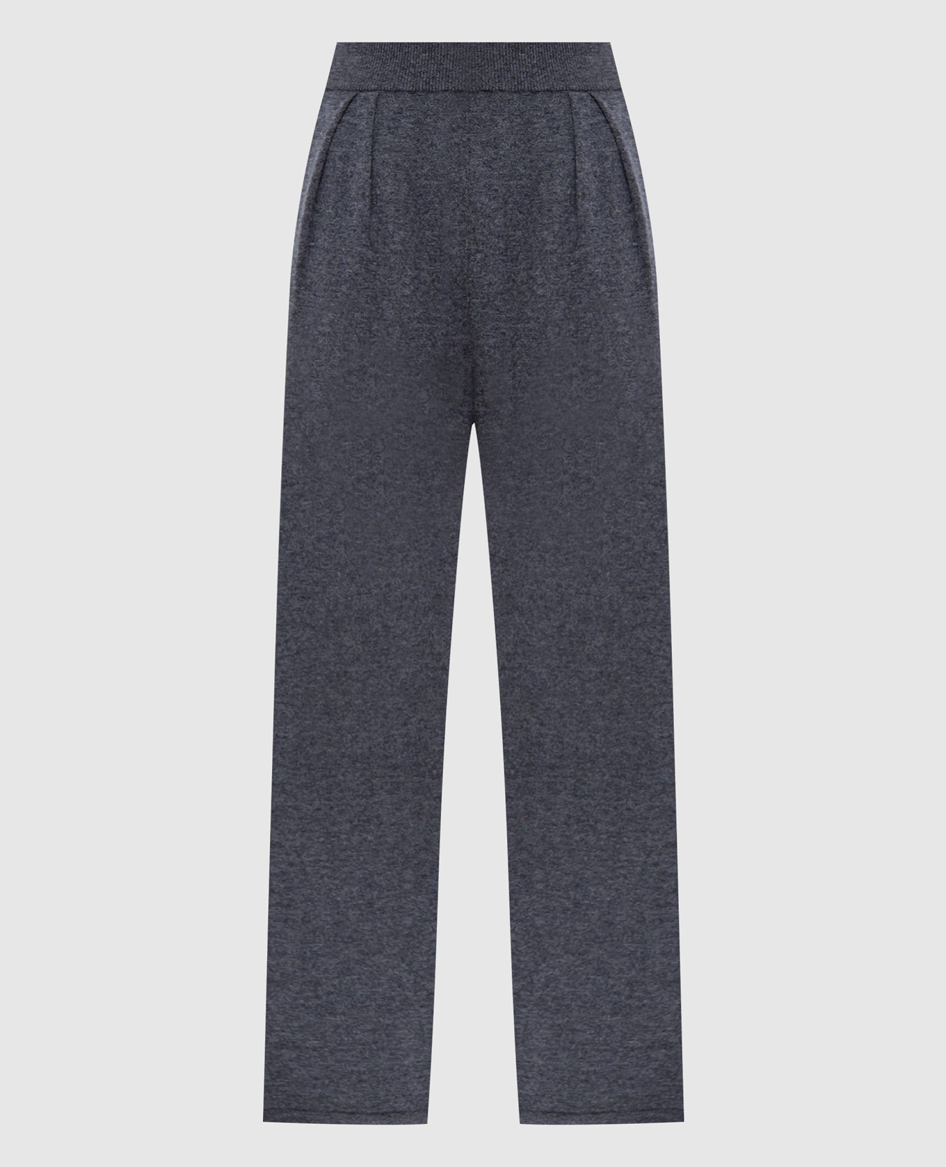 

Gray melange Joey cashmere trousers LISA YANG, Grey