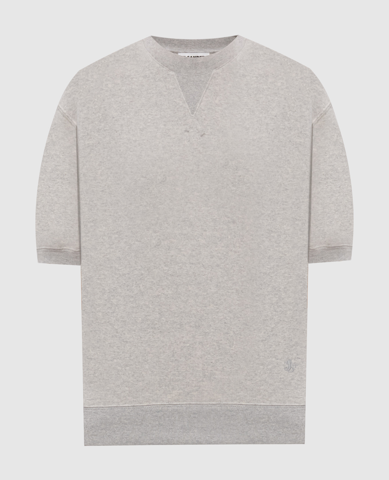 

Grey melange sweatshirt Jil Sander
