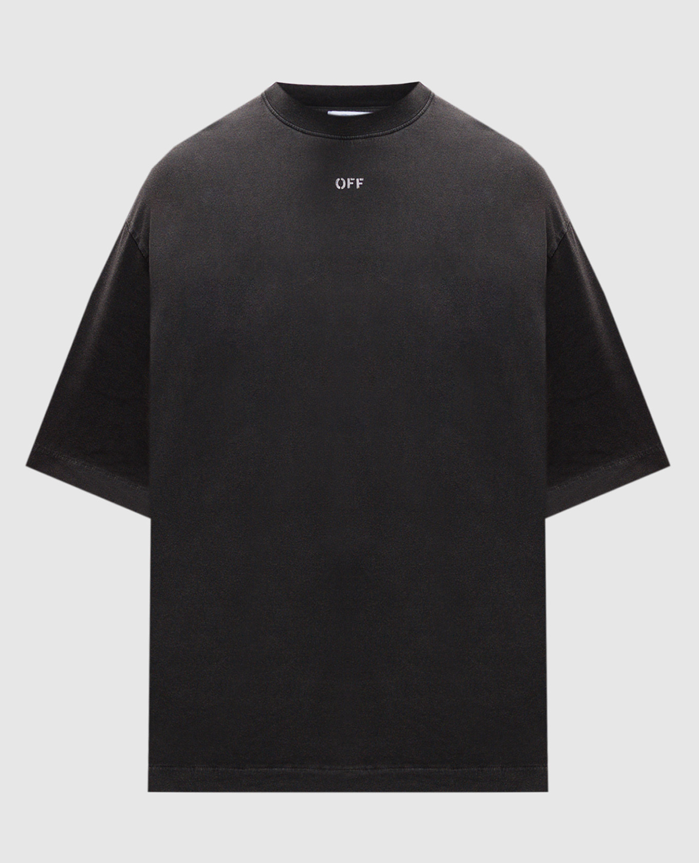 

Gray T-shirt with . Matthew print Off-White, Grey