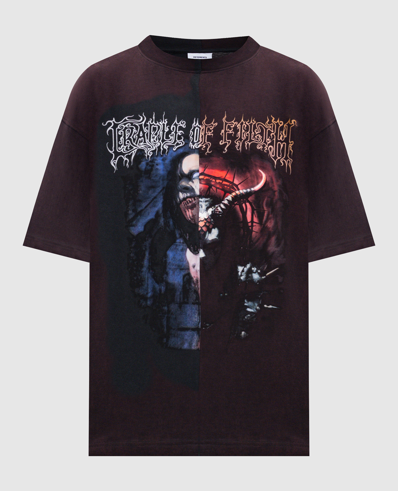 T-shirt with print Vetements