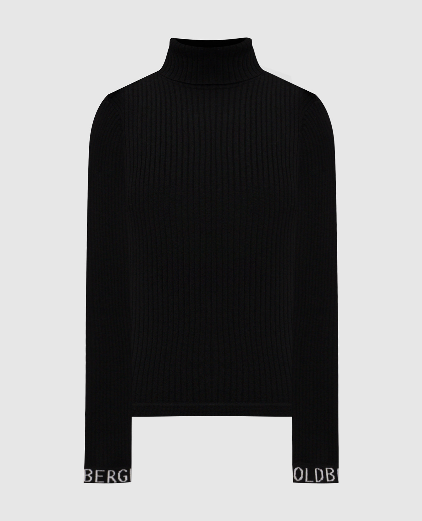 Black MIRA golf with wool Goldbergh
