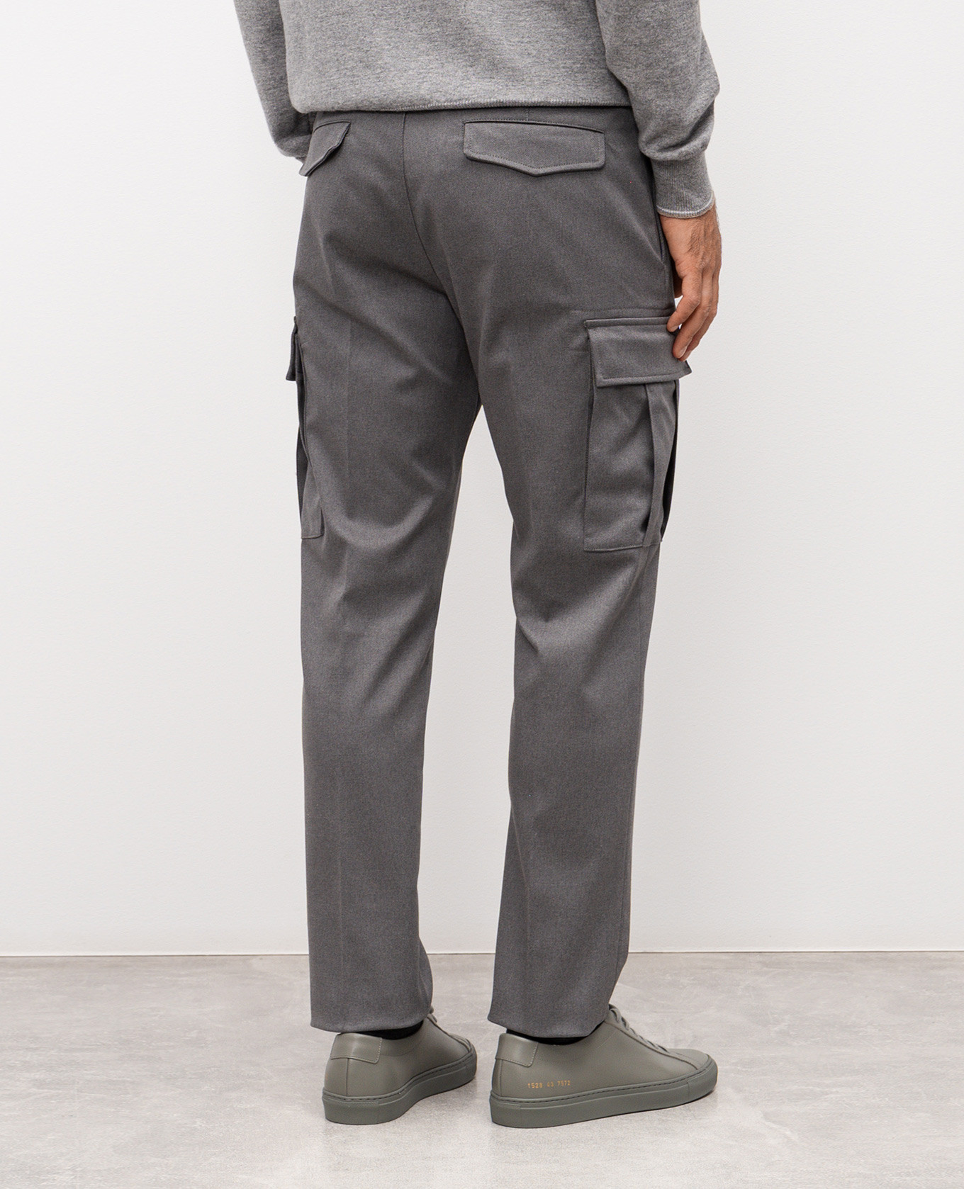 Gray cargo with wool Cashmere&Whiskey 4