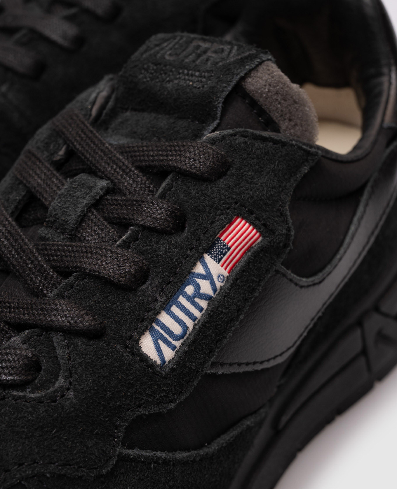 

Black REELWIND combination sneakers AUTRY