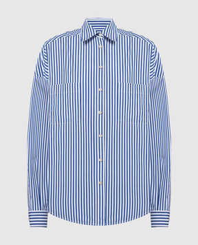Ballantyne Blue striped shirt BLH138RCTA5