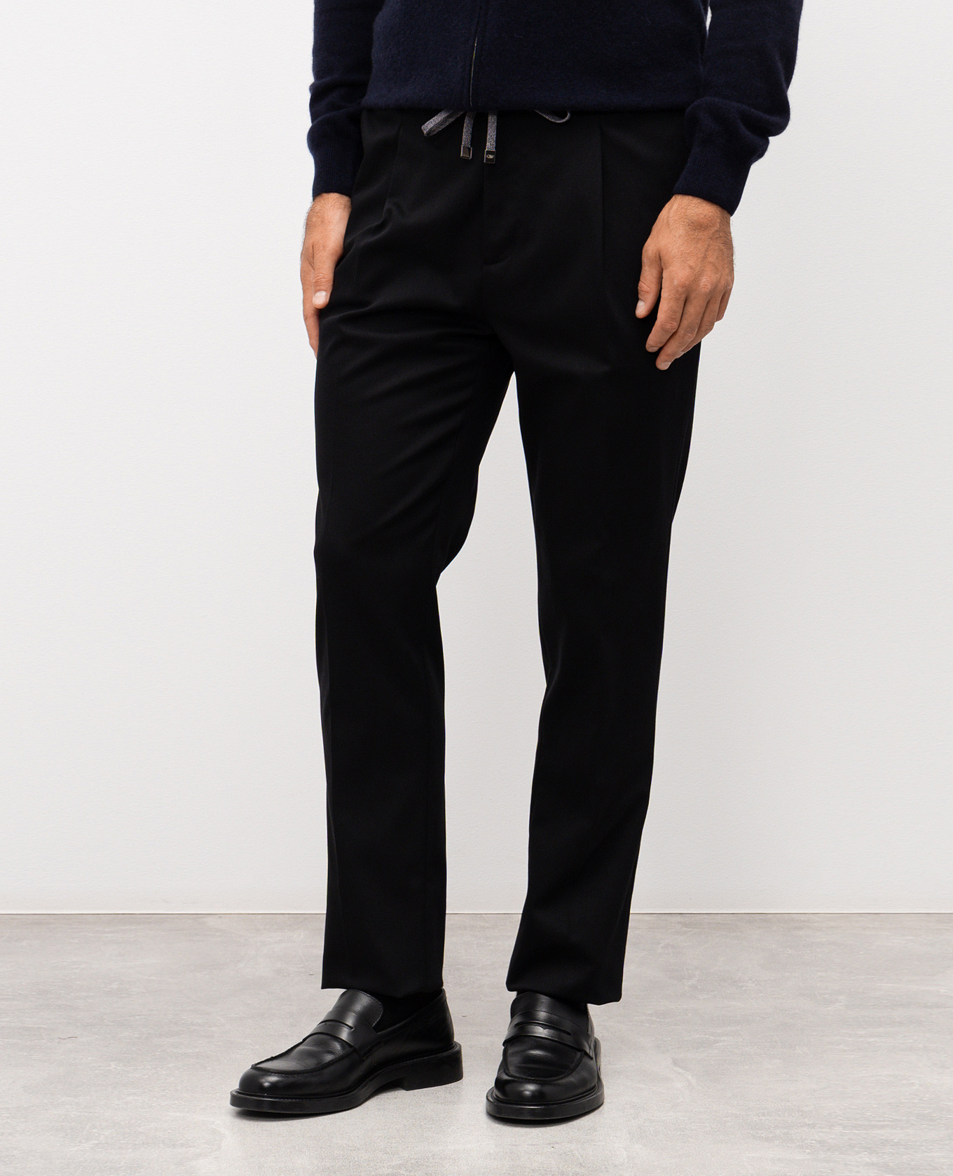 Black pants with wool Cashmere&Whiskey 3