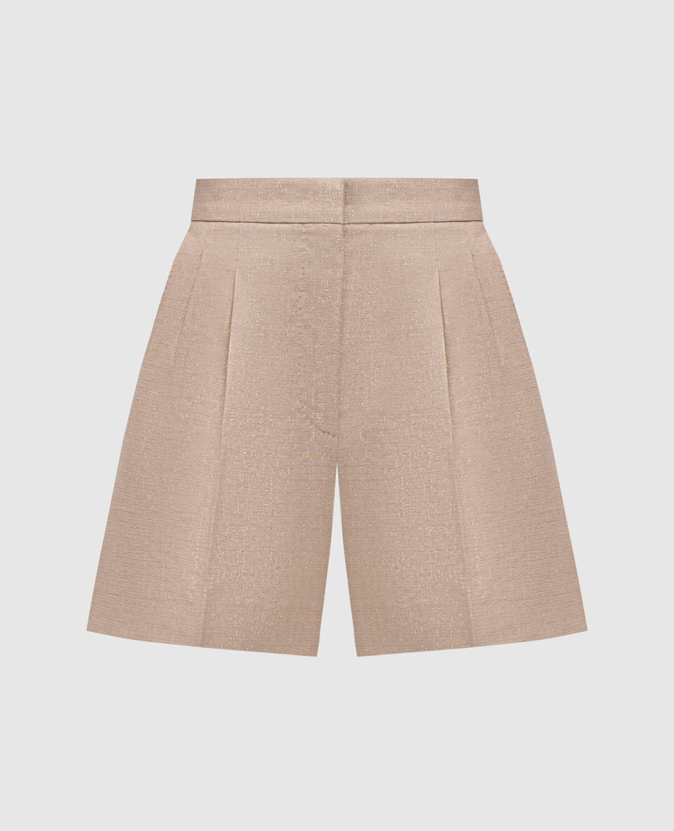 FAVILLA beige linen shorts Max Mara