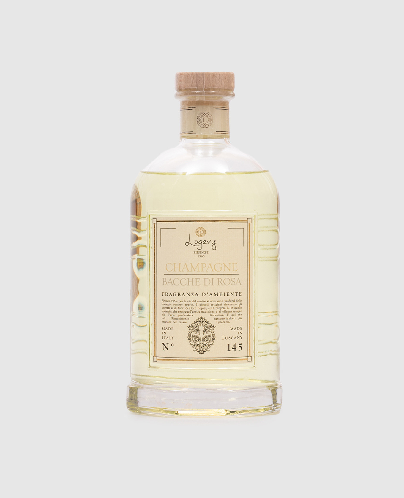 

Aroma diffuser Champagne e bacche di rosa 500 ml Logevy, Yellow